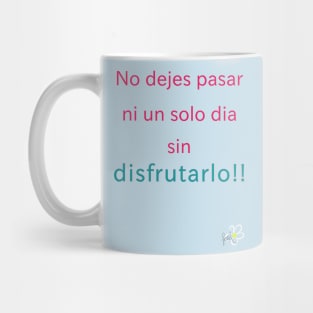 disfruta la vida Mug